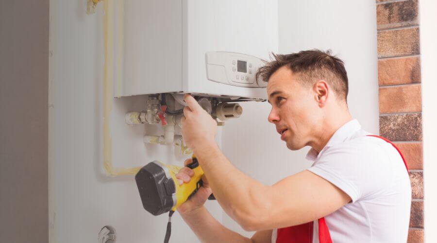 Professional tankless water heater installation in Belt, MT